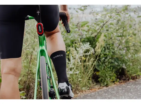 Force Verdone cyklistické ponožky čierna