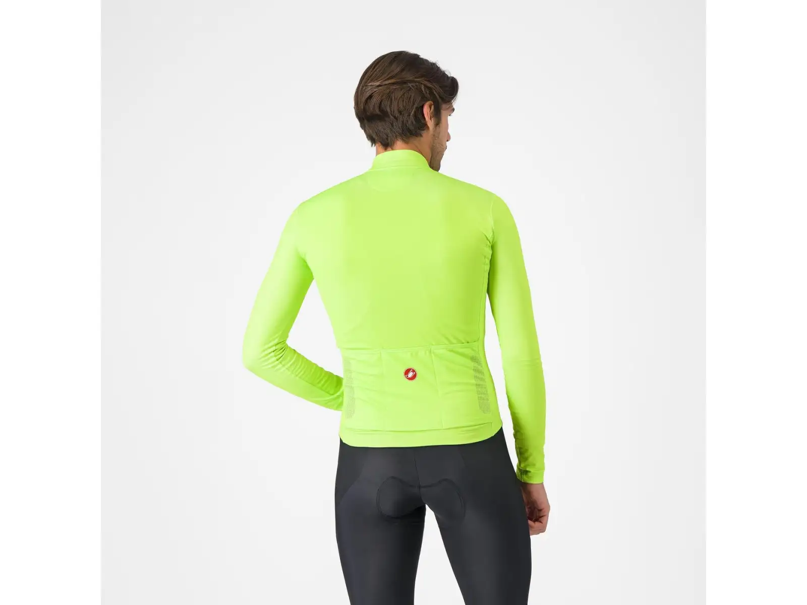 Castelli Puro 4 Jersey pánsky dres Electric Lime