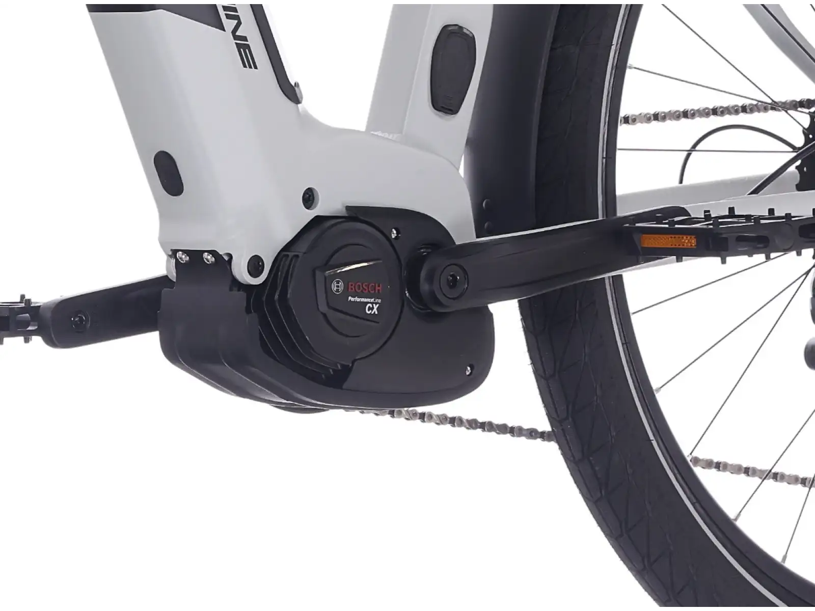 Rock Machine eRokk B70 City elektrobicykel s nízkym nástupom Matte Limerock Grey