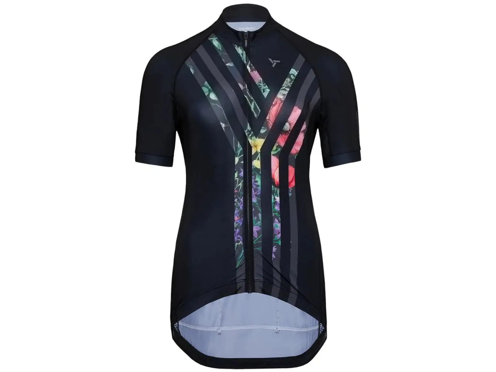 Silvini Calnia dámsky dres krátky rukáv Black/Charcoal