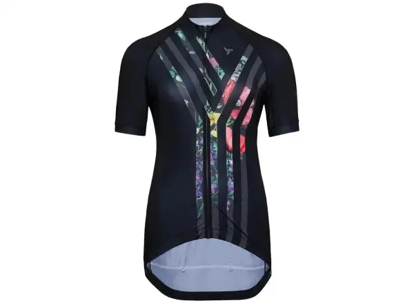 Silvini Calnia dámsky dres krátky rukáv Black/Charcoal