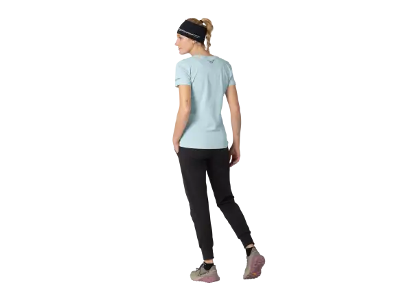 Dynafit Graphic Cotton dámske tričko krátky rukáv Cloud Blue/Tabloid