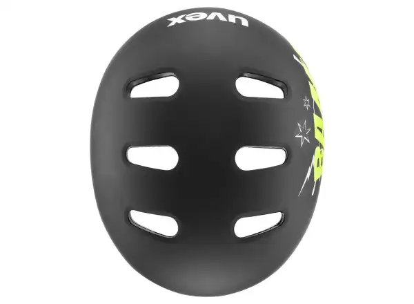 Uvex Kid 4 Style detská prilba Bam Black/Lime Matt