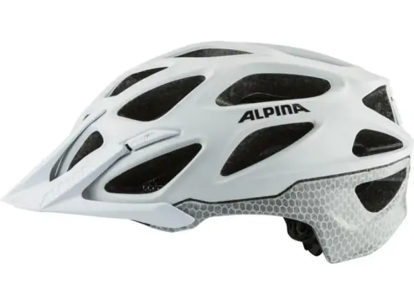 Alpina Mythos Reflective prilba biela matná.