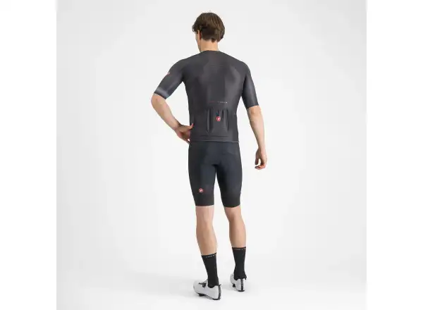 Castelli A/C pánske kraťasy s vložkou a trakmi Black