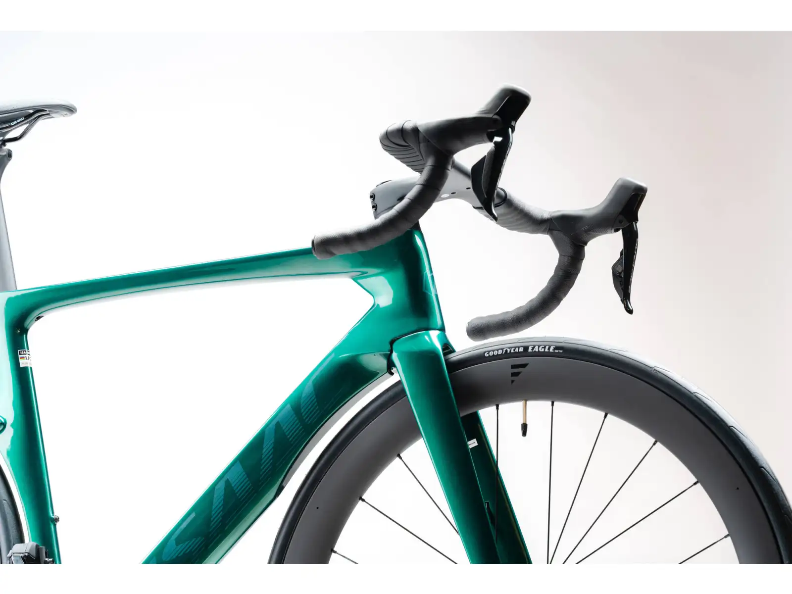 Isaac Meson 105 Di2 cestný bicykel Jade Green