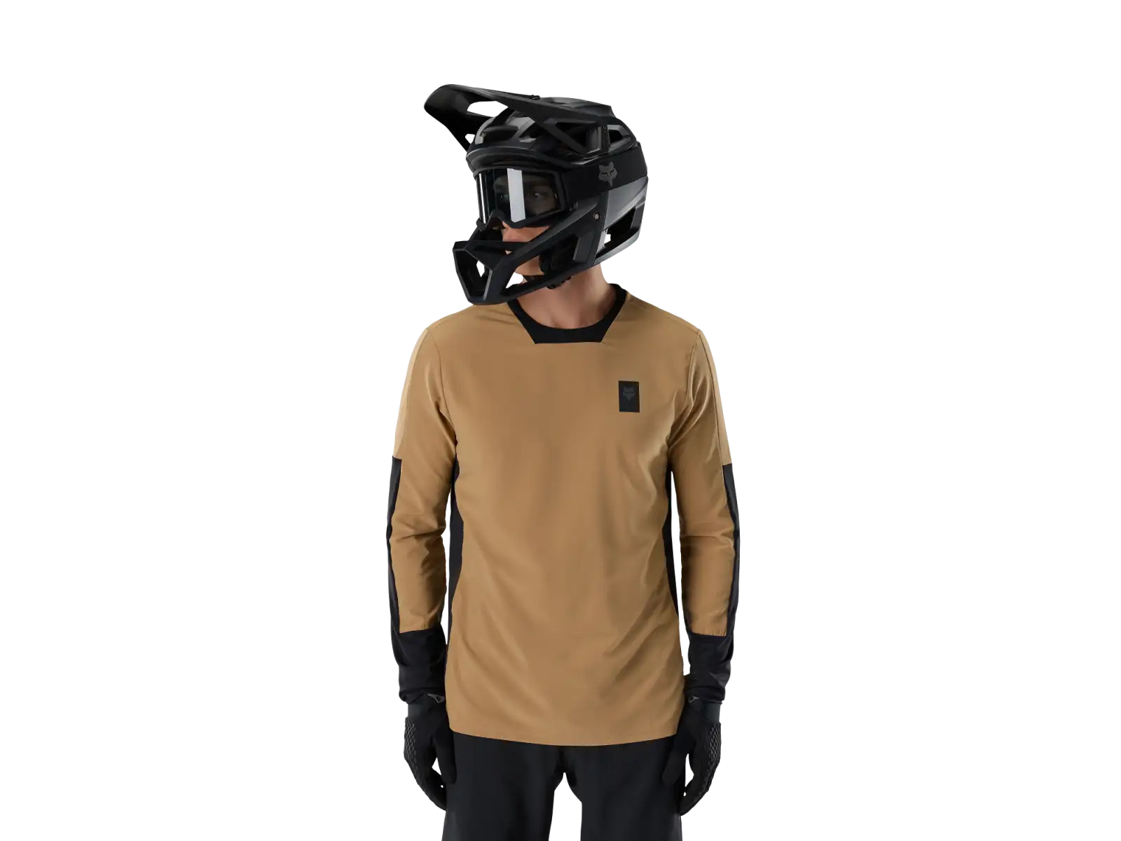 Fox Defend Thermal pánsky dres dlhý rukáv Brown Sugar