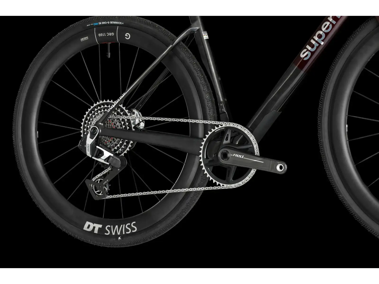 Superior XR 9.9 LTD gravel bicykel Matte Carbon/Gloss Red