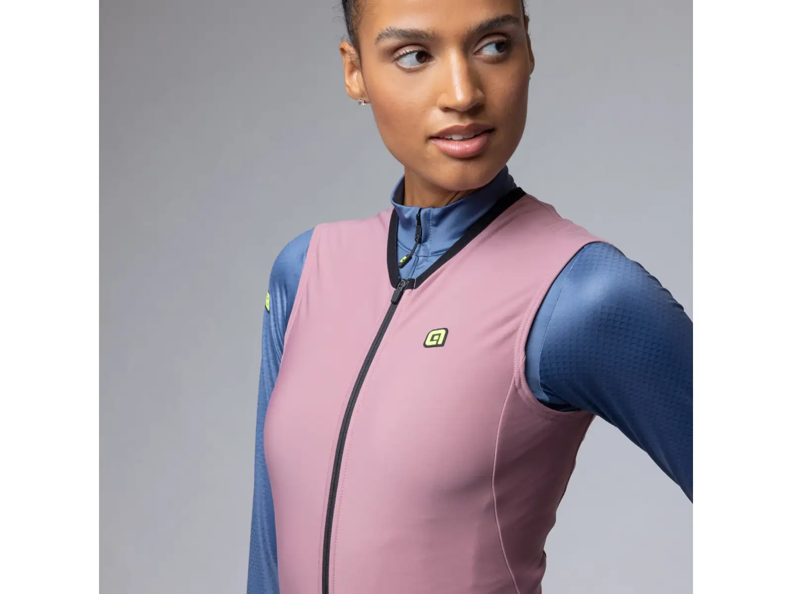 Alé PR-E Thermo 2.0 dámska cyklistická vesta Antique Pink