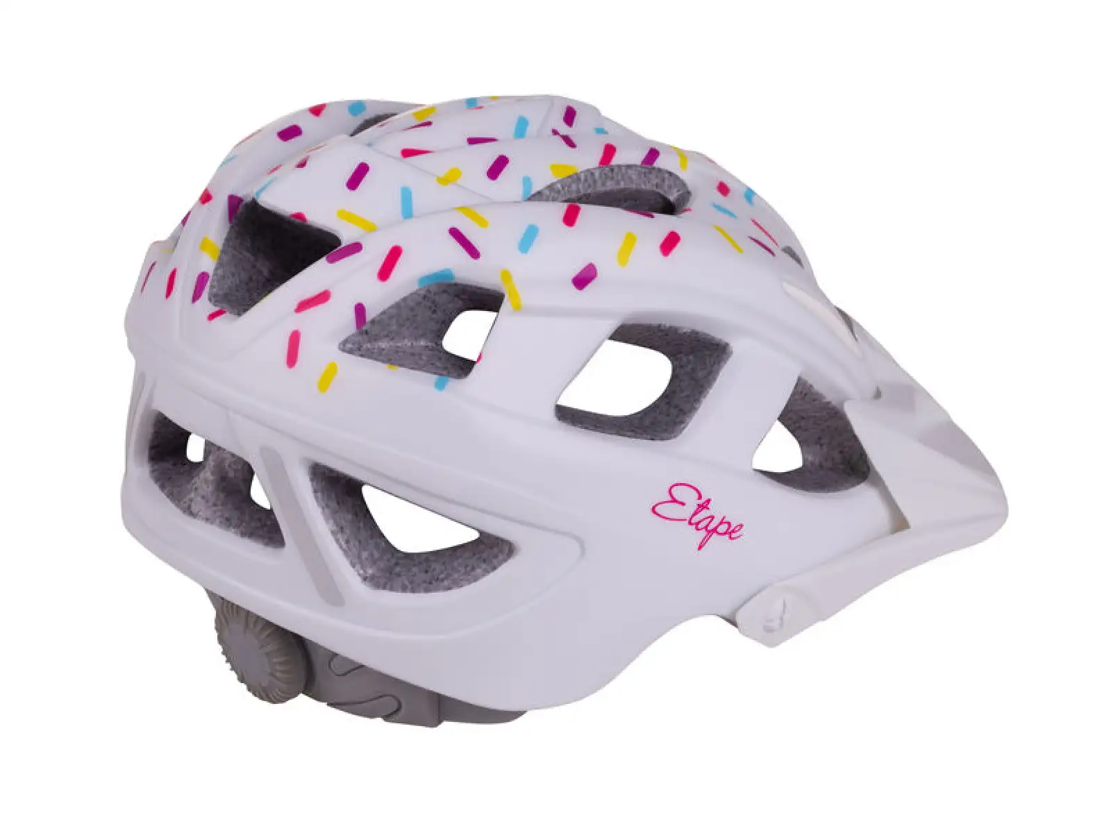 Etape Missy detská cyklistická prilba biela