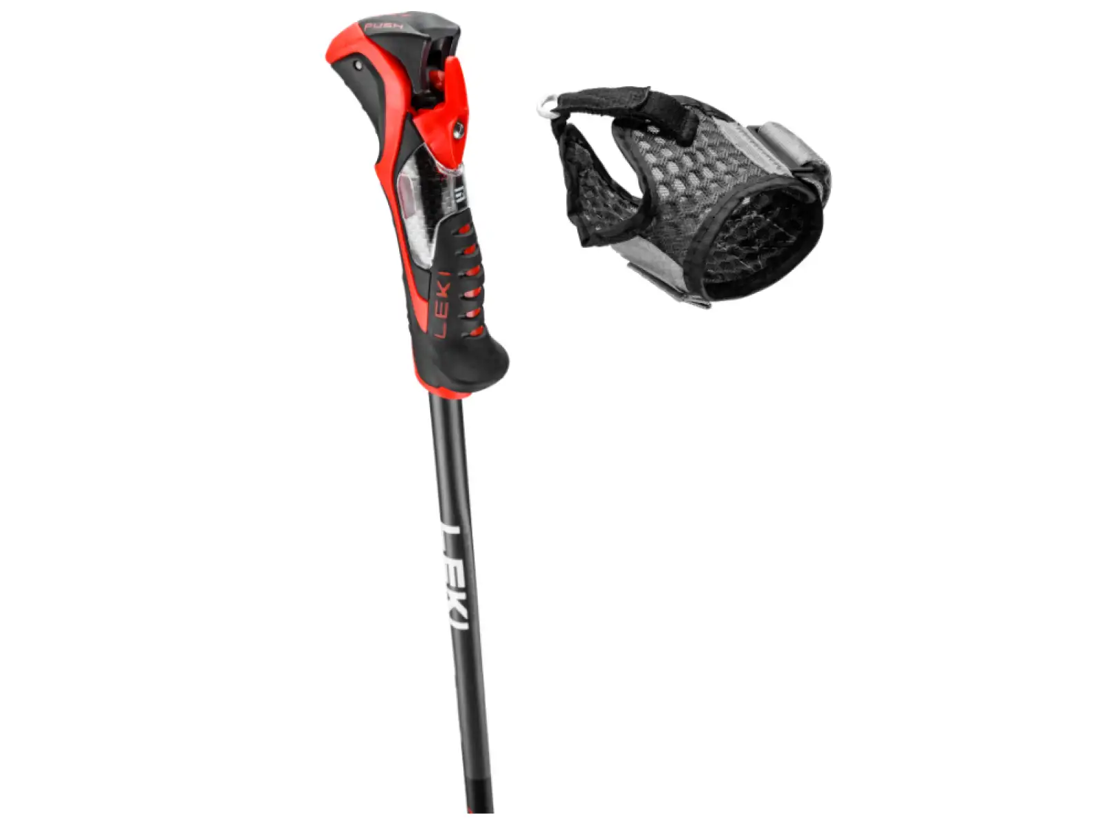 Leki Airfoil 3D zjazdové palice Black/Dark Anthracite