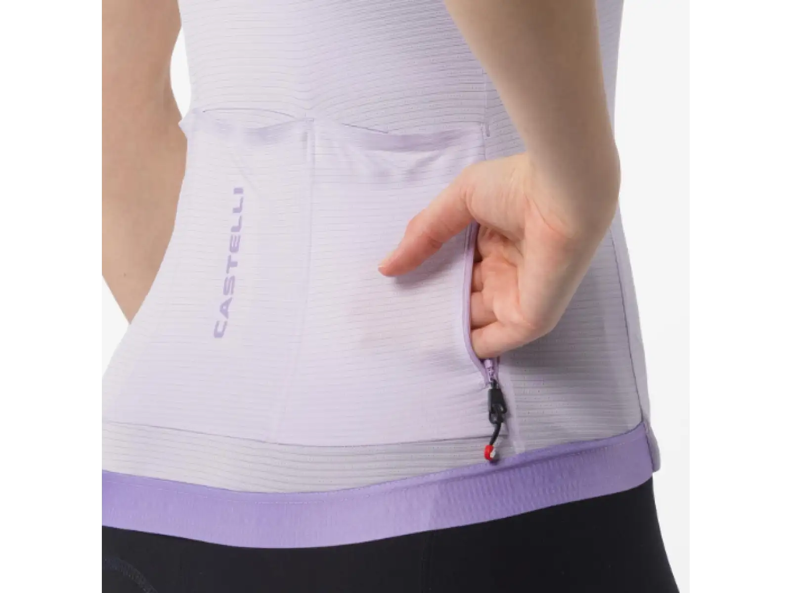 Castelli Espresso 2 W dámsky dres krátky rukáv Purple Mist