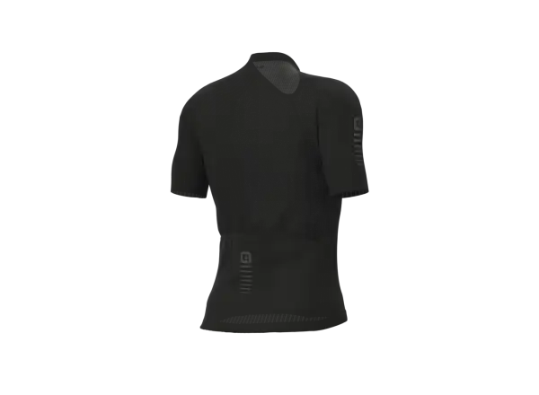 ALÉ R-EV1 C Silver Cooling pánsky cyklistický dres krátky rukáv Black