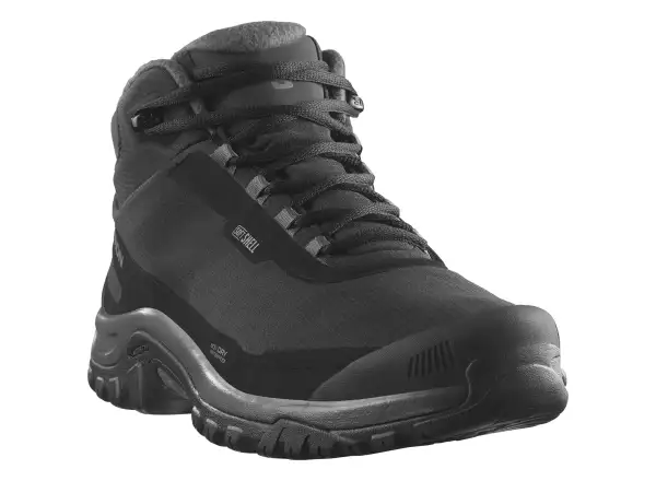 Salomon Shelter WP pánske zimné topánky Black/Asphalt/Castlerock