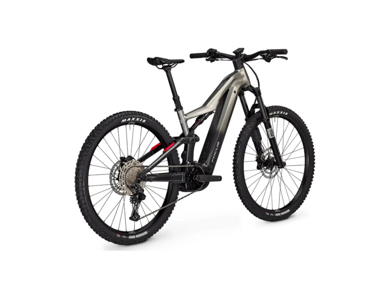Focus Thron2 6.8 ABS celoodpružený elektrobicykel (600 Wh Steelgrey / Diamondblack)