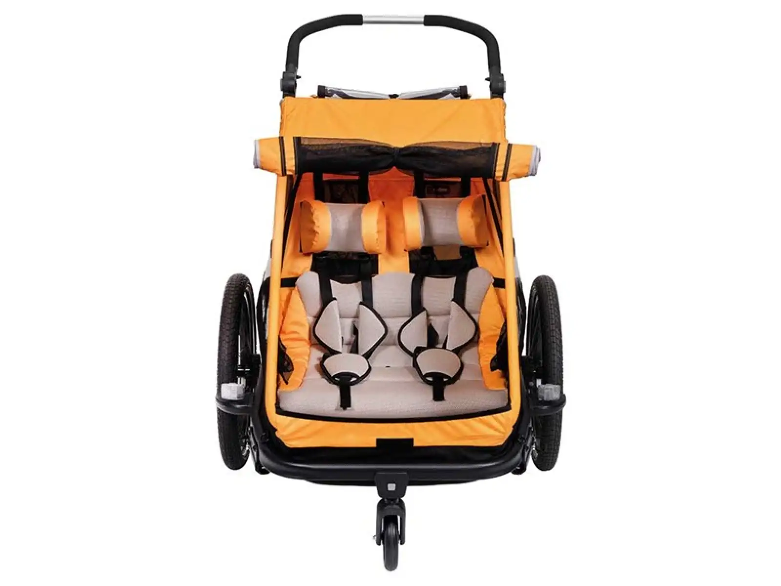 XLC DUOs BS-C10 dvojmiestny závesný vozík 20" Marigold/Anthrazit