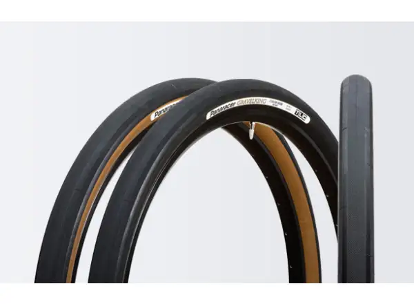 Panaracer GravelKing Slick 700x38C plášť čierna/hnedá kevlar