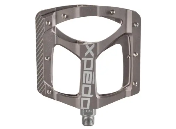 X-pedo ZED platformové pedále strieborná