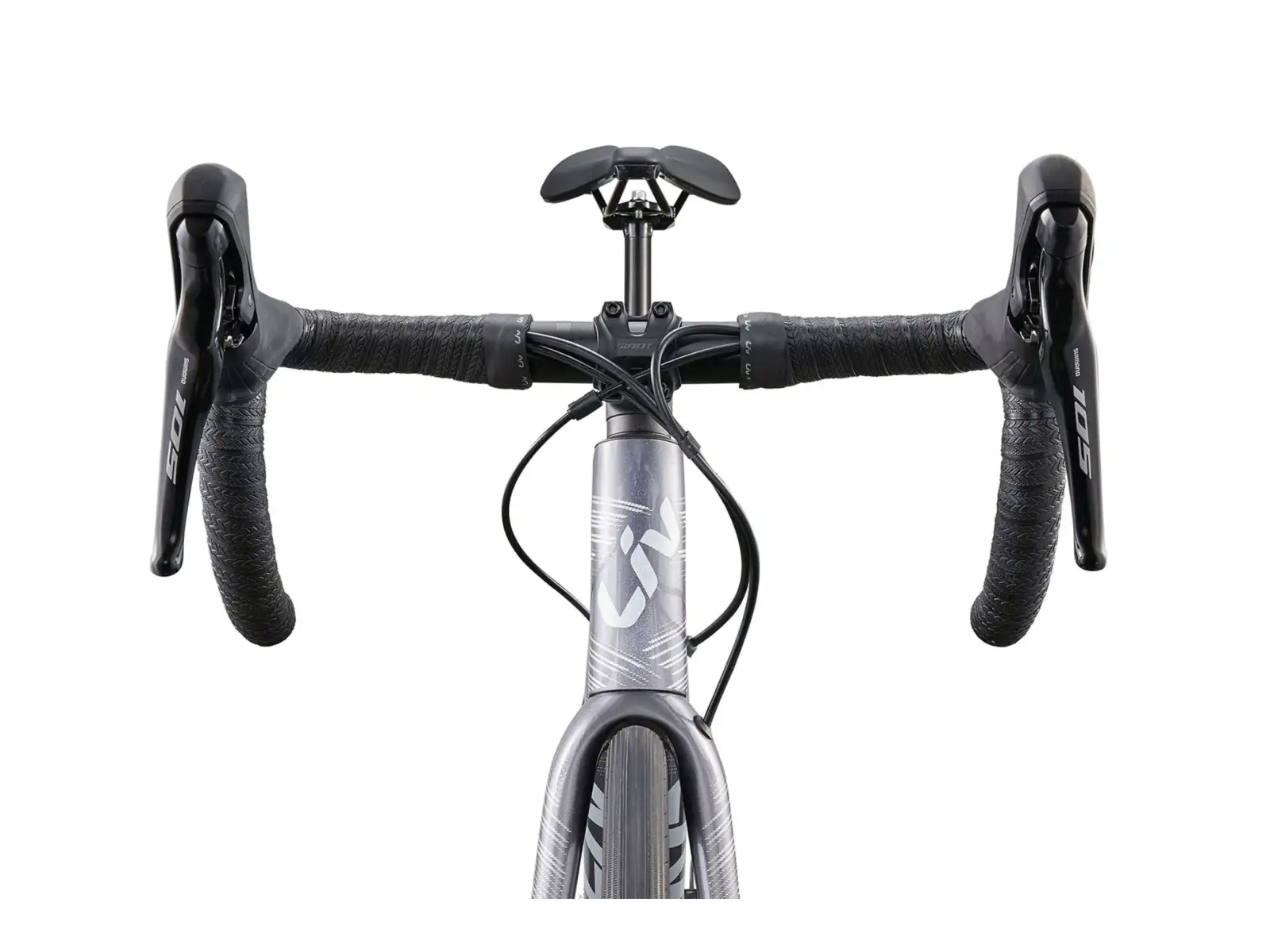 Liv Langma Advanced 2 Disc cestný bicykel Liquid Metal