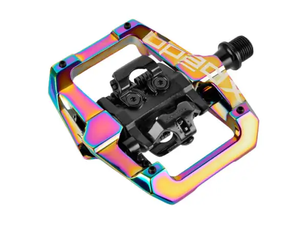 X-pedo GFX nášľapné pedále oil slick