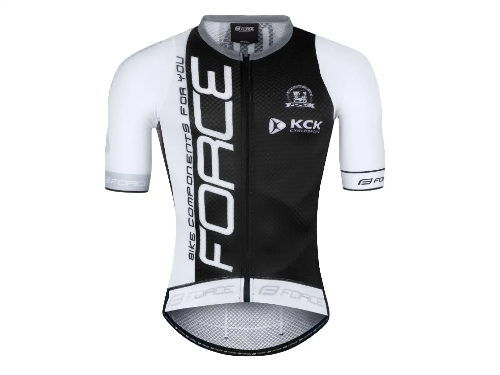 Force Team Pro Plus pánsky dres s predĺženými rukávmi čierna/biela