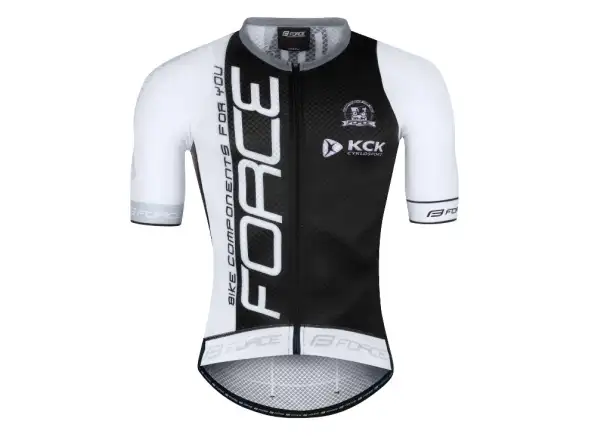 Force Team Pro Plus pánsky dres s predĺženými rukávmi čierna/biela