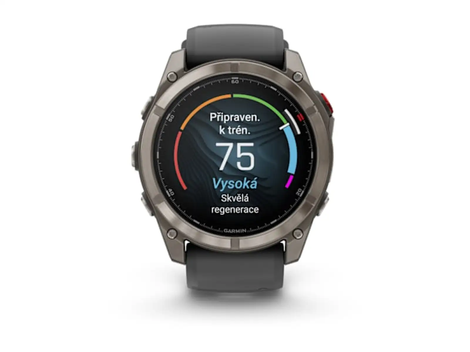 Garmin fenix 8 Pro 51 mm AMOLED Sapphire smart hodinky Titanium Graphite/Black