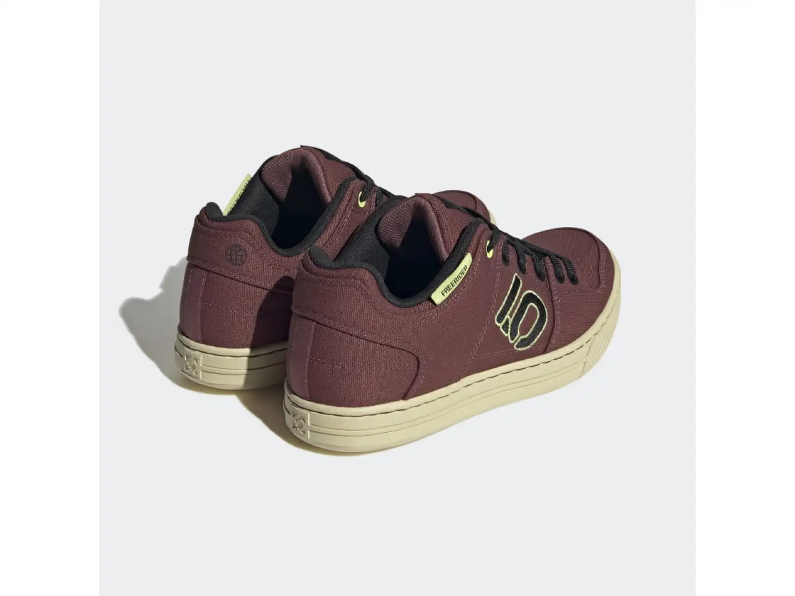 Five Ten Freerider Canvas MTB dámske topánky Quiet Crimson/Black/Lime