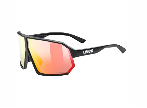 Uvex Sportstyle 237 ColorVision okuliare Black Matt/Mirror Red