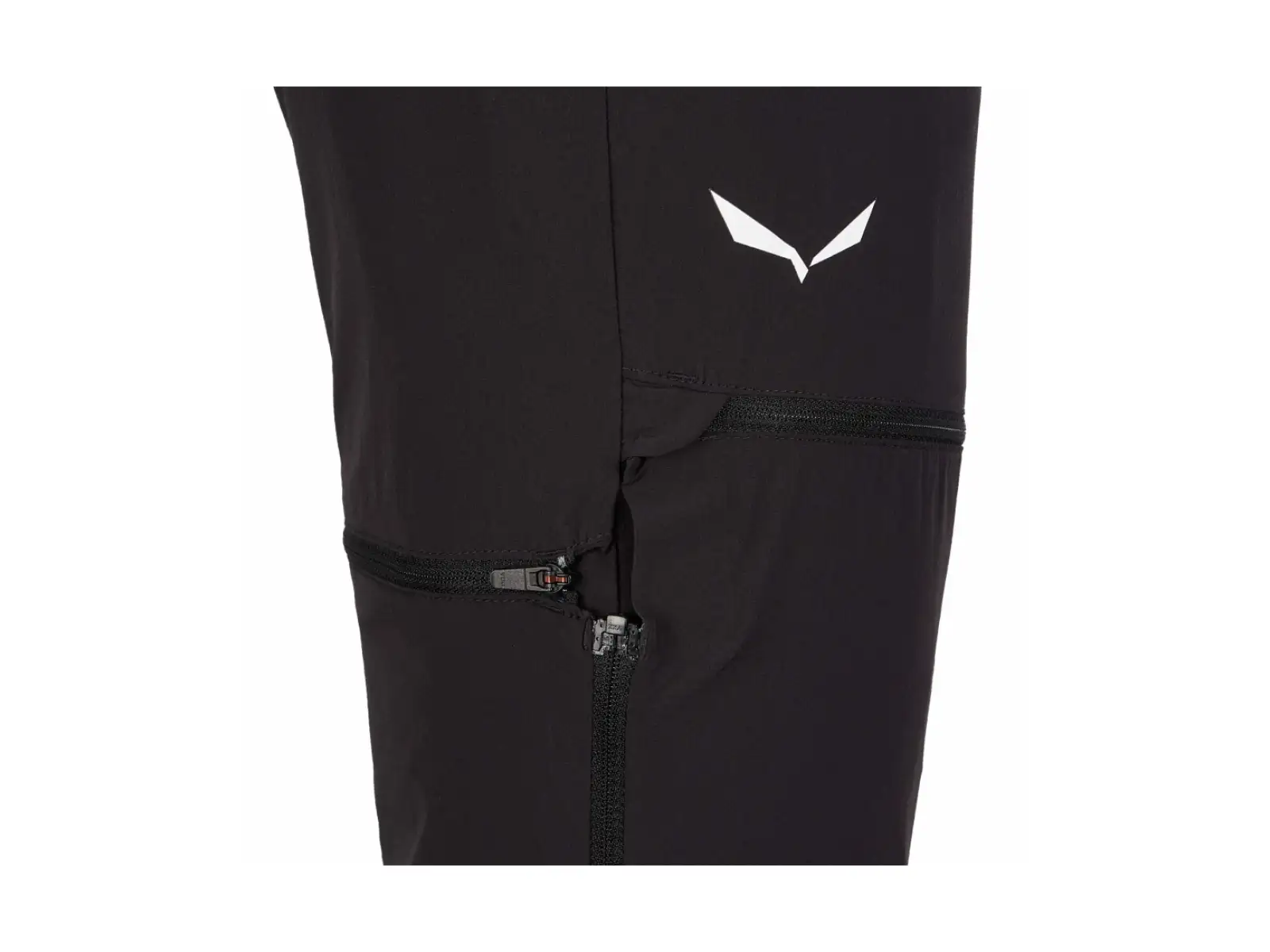 Salewa Puez Talvena Durastretch 2v1 dámske nohavice Black Out