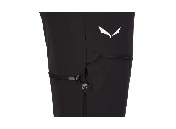 Salewa Puez Talvena Durastretch 2v1 dámske nohavice Black Out