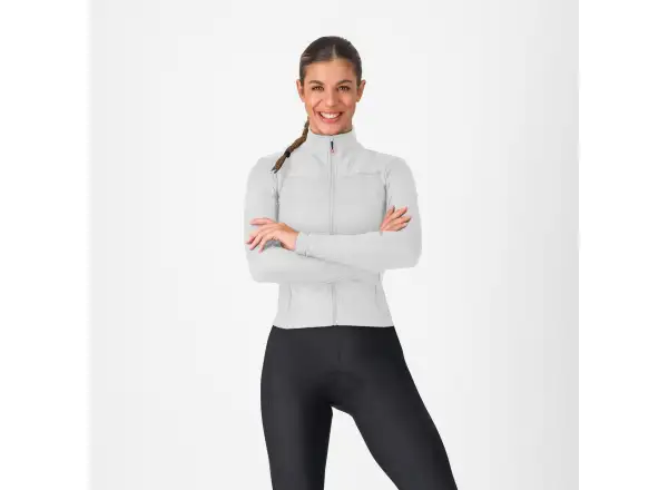 Castelli Sfida 3 dámsky dres Silver Gray