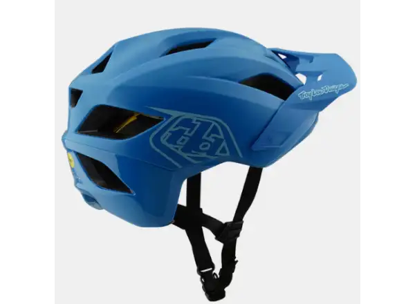 Troy Lee Designs Flowline Point prilba Cobalt Blue