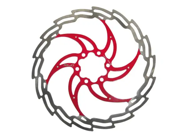 XLC BR-X02 brzdový kotúč strieborná/červená