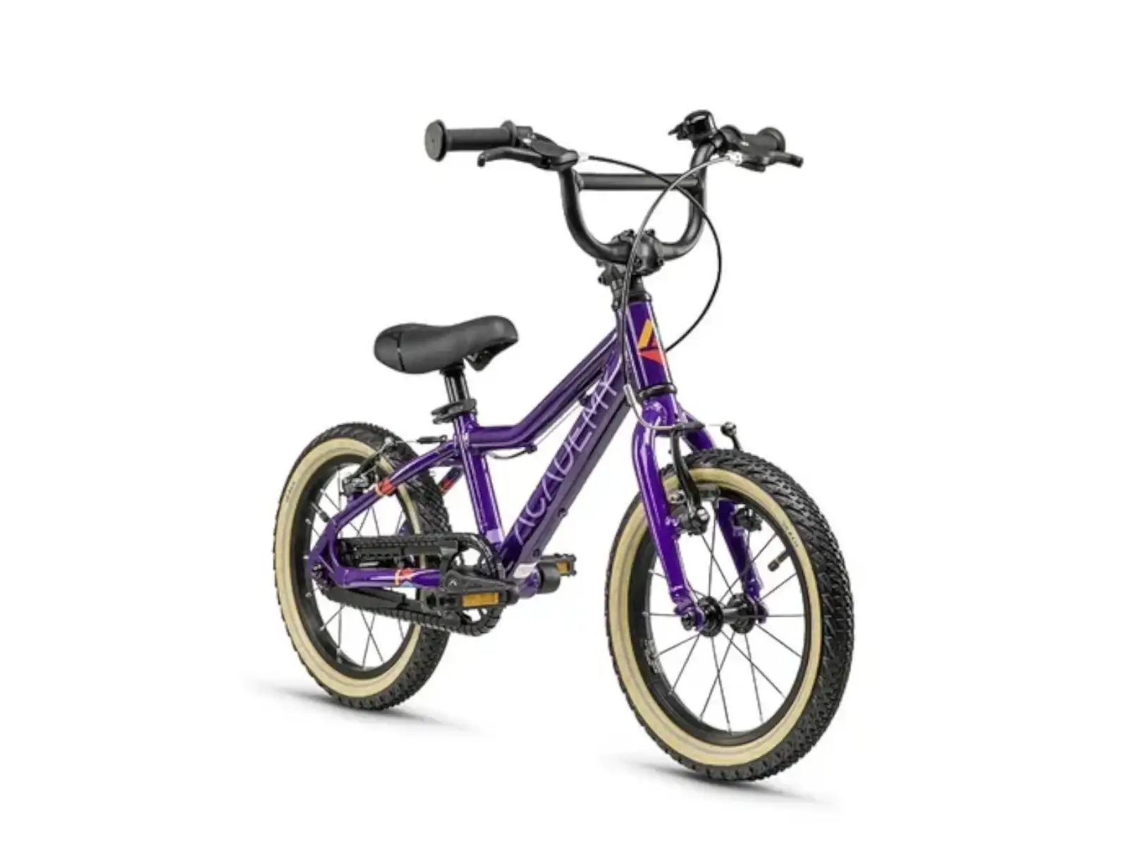 Academy Grade 2 detský bicykel 14" fialová
