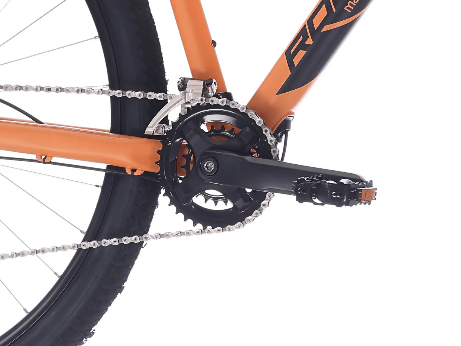 Rock Machine Manhattan 60 horský bicykel Matte Lava Orange