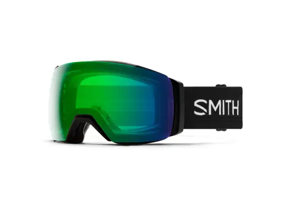 Smith I/O Mag XL lyžiarske okuliare Black / ChromaPop Everyday Green Mirror (2 sklá)