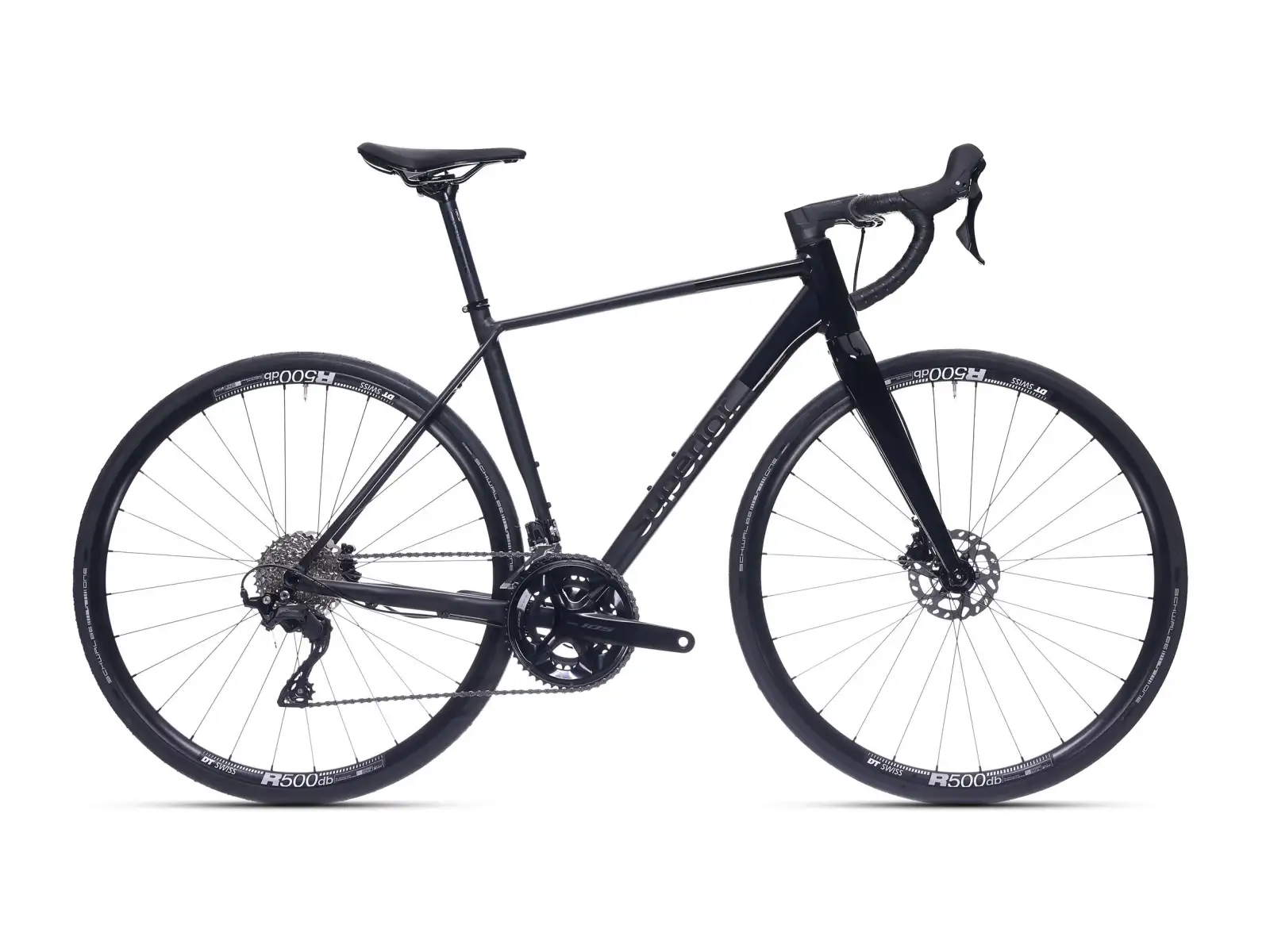 Superior XR 6.5 GF cestný bicykel Matte Black Stealth