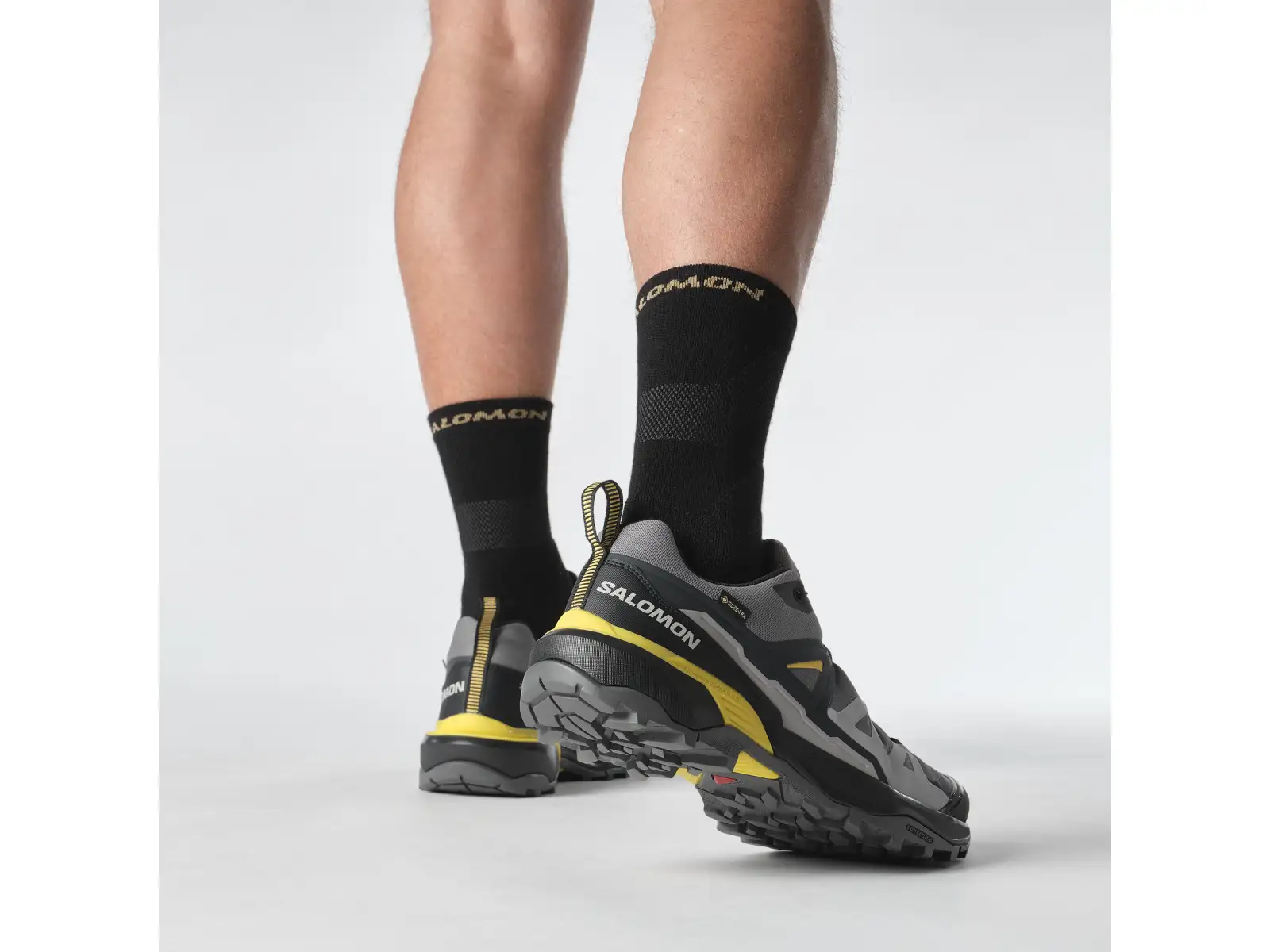 Salomon X Ultra 360 GTX pánska turistická obuv Castlerock/Black/Spicy Mustard