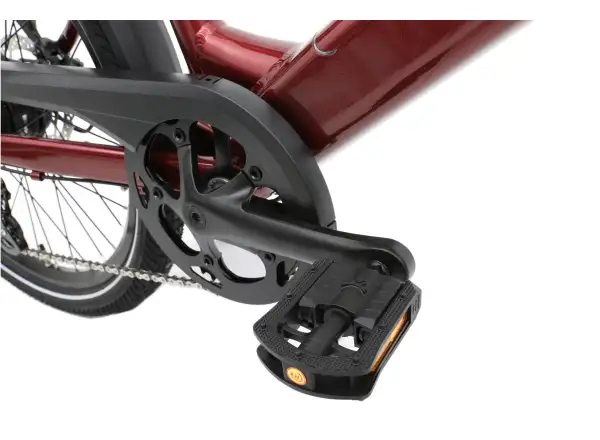 Apache Tanka 24 RX skladací elektrobicykel 363 Wh S/M bordová