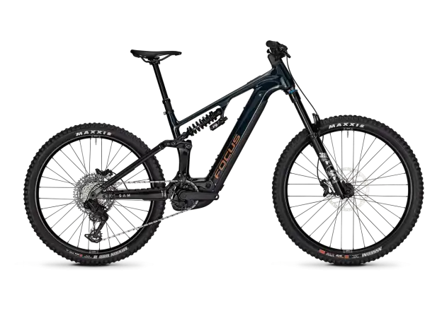 Focus SAM 8 800Wh celoodpružený elektrobicykel Classicgreen / Obsidianblack