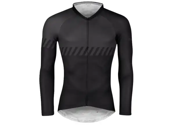 Force Fashion pánsky dres dlhý rukáv čierna/sivá