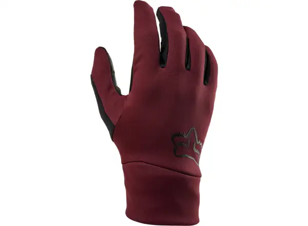 Fox Ranger Fire cyklistické rukavice Dark Maroon