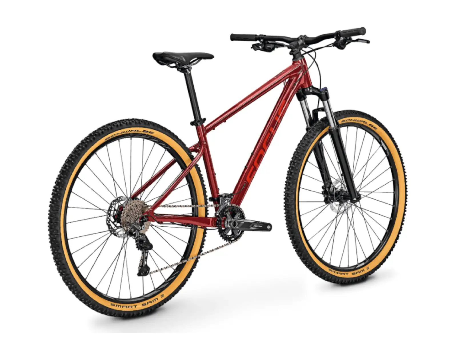 Horský bicykel Focus Whistler 3.7 DI Rust Red veľ. XS