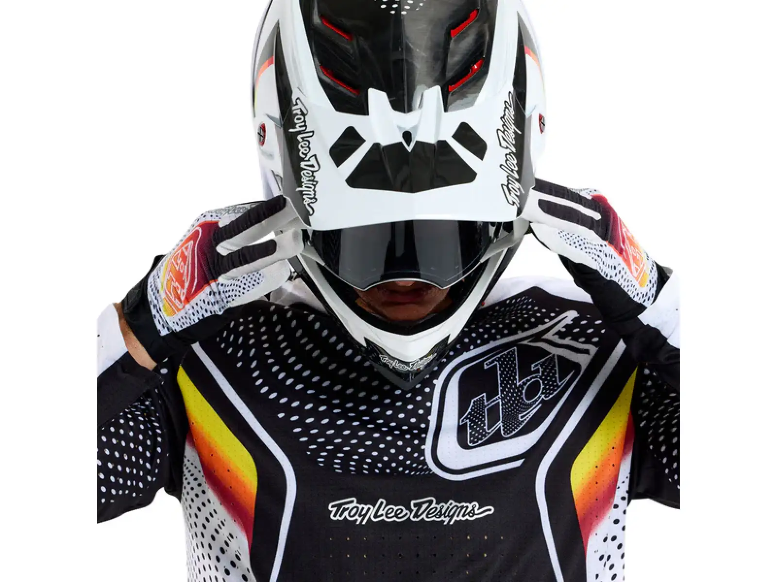 Troy Lee Designs Sprint Ultra Optic pánsky dres dlhý rukáv Black