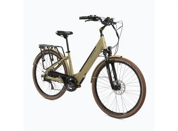 Ecobike X-City mestský elektrobicykel 468 Wh Cappuccino