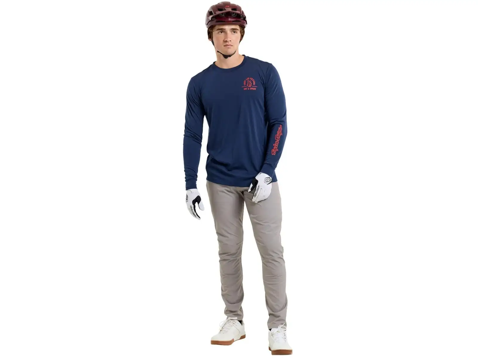 Troy Lee Designs Skyline Ride Tee pánsky dres dlhý rukáv Locals Midnight