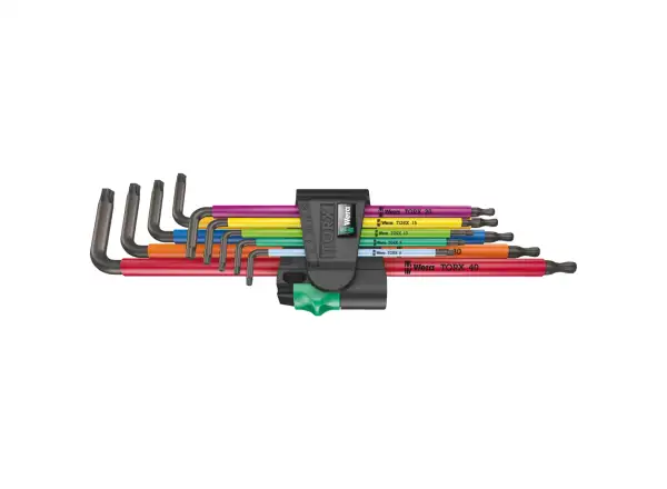 Wera 967/9 TX XL Multicolour 1 TORX L-kľúče dlhé sada 9 ks