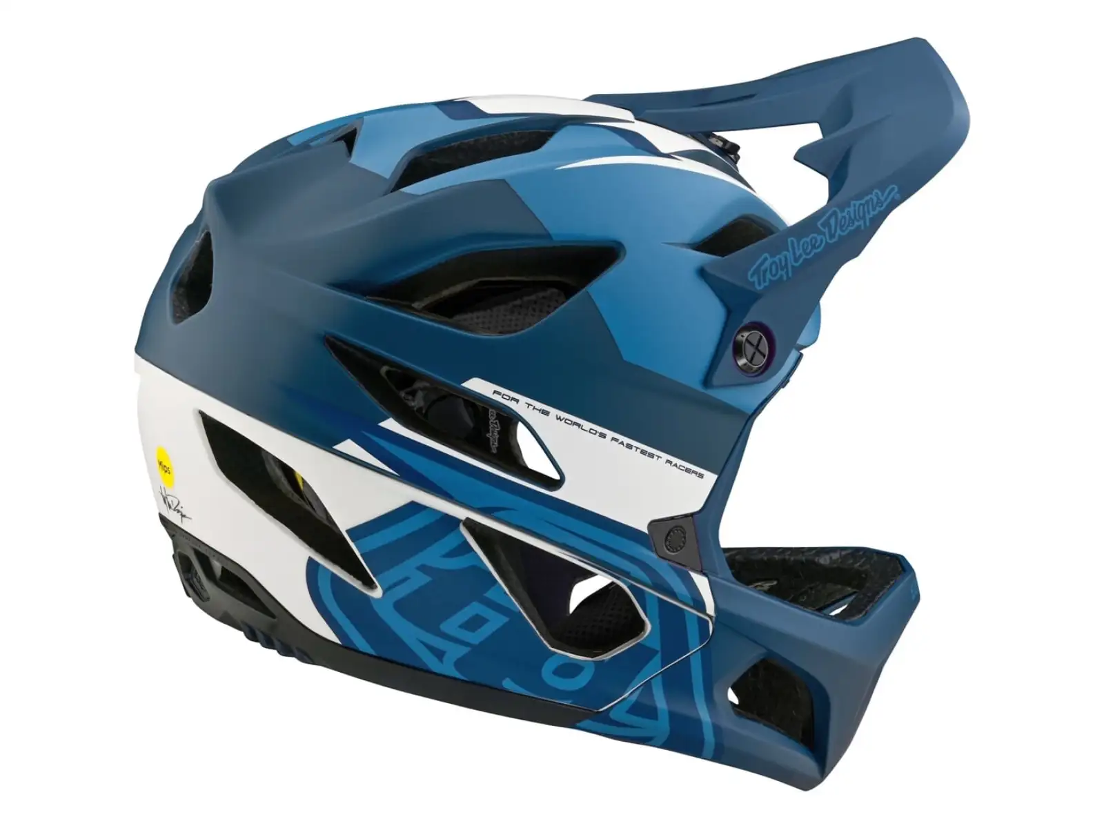 Troy Lee Designs Stage Mips prilba Vector Blue