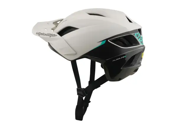 Troy Lee Designs Flowline SE MIPS prilba Stacks Pumice/Real Teal